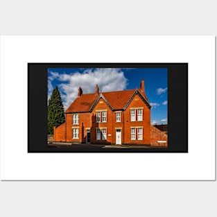 A red house Posters and Art